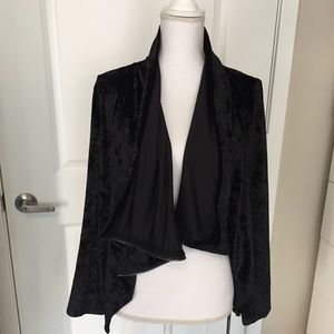 Blank NYC Velvet Moto Jacket